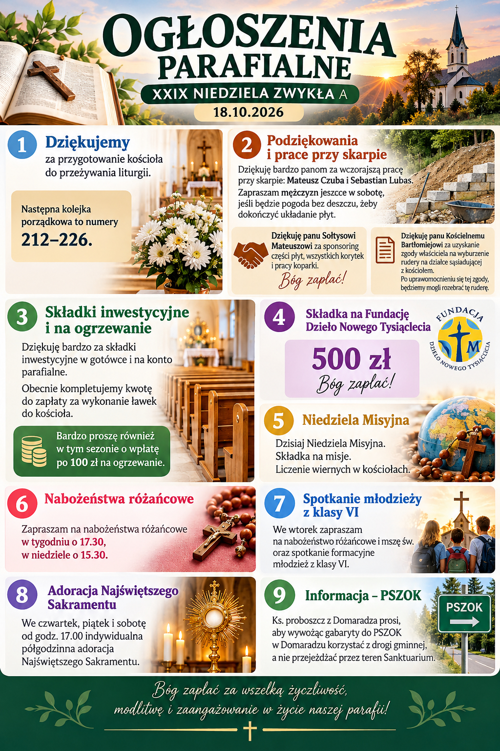Ogłoszenia parafialne