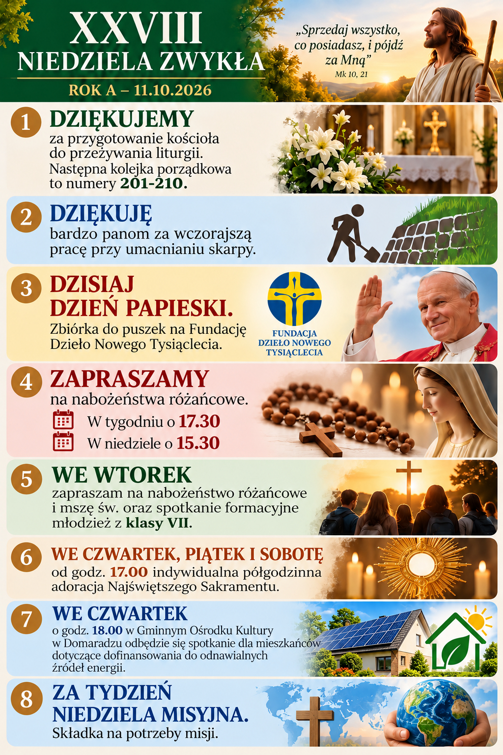 Ogłoszenia parafialne